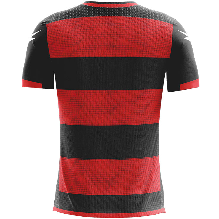 Zeus Icon Teamwear Set Maillot avec short rouge noir