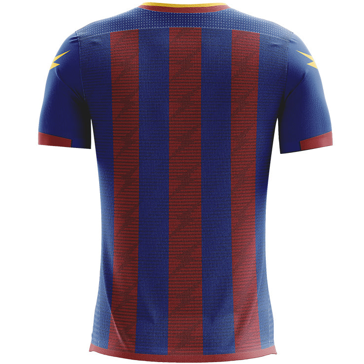 Zeus Icon Teamwear Set Maillot avec short royal blue rouge foncÃ©