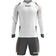 Zeus Paros Ensemble de gardien de but Maillot Ã  manches longues avec short blanc gris – 3XS 122-128