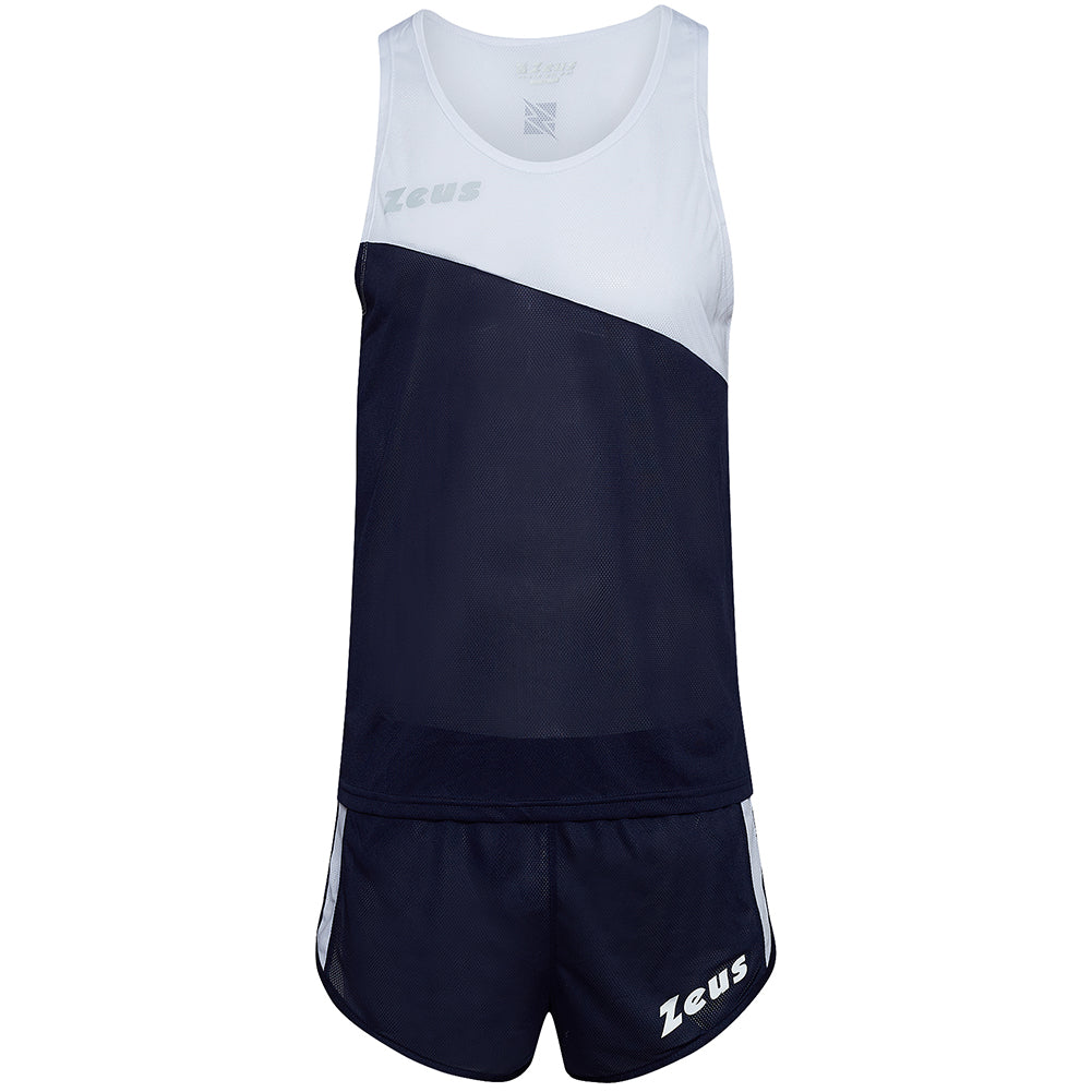 Zeus Kit Robert Hommes Tenue dâathlÃ©tisme Maillot avec short marine