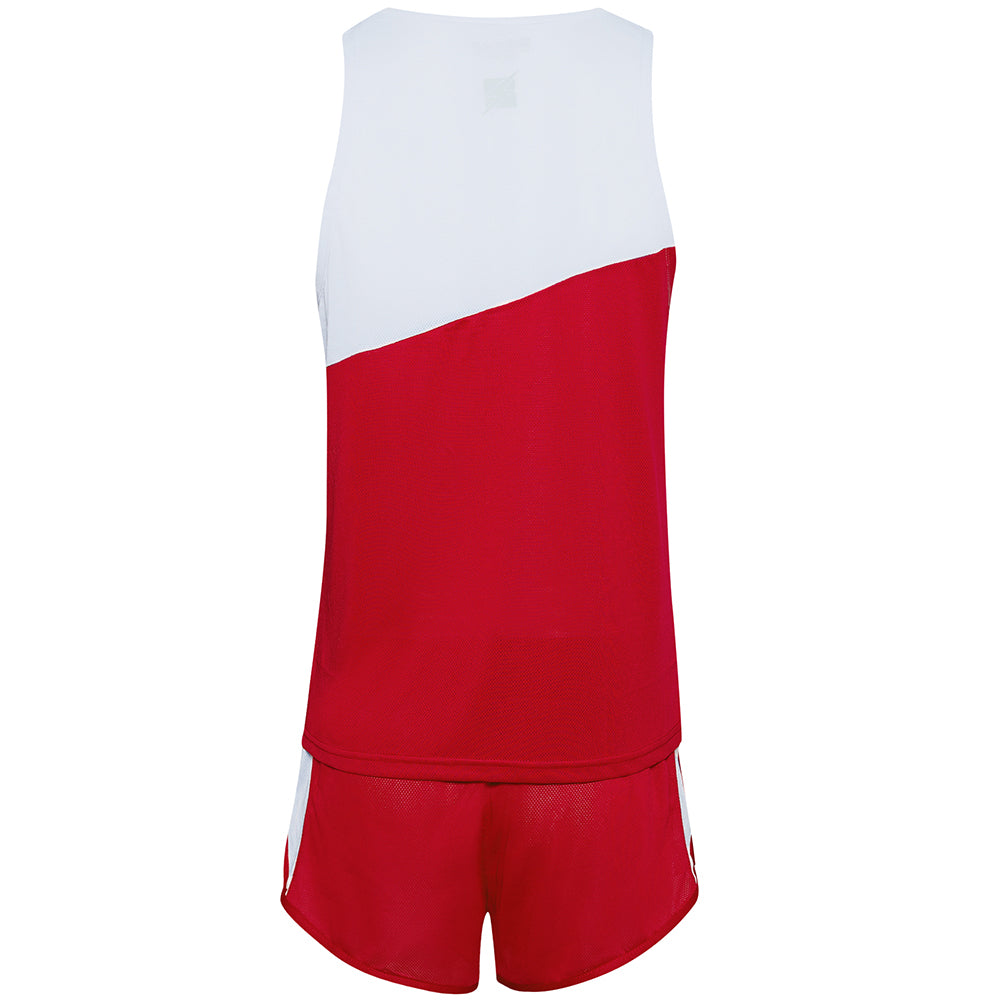 Zeus Kit Robert Hommes Tenue dâathlÃ©tisme Maillot avec short rouge