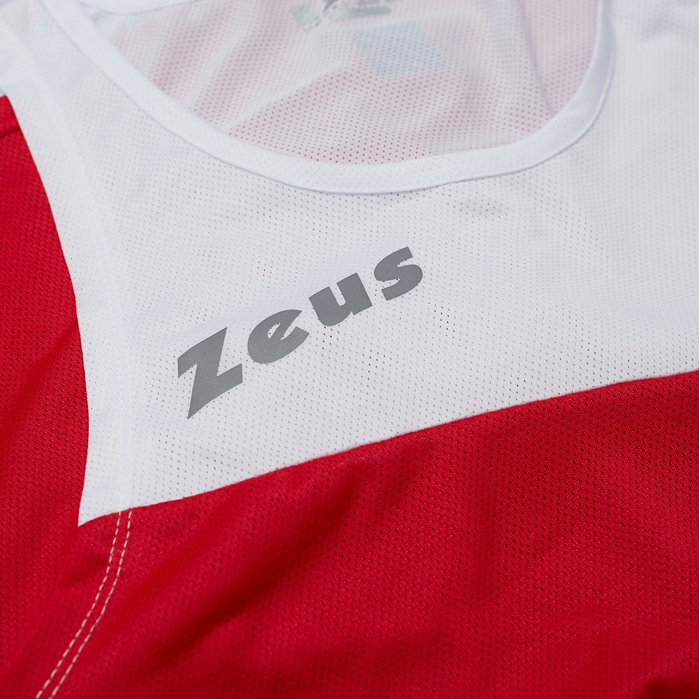 Zeus Kit Robert Hommes Tenue dâathlÃ©tisme Maillot avec short rouge