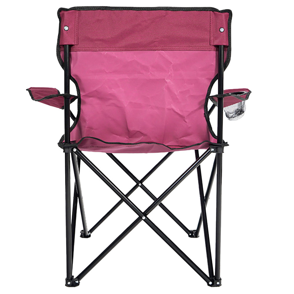 KIRKJUBØUR® "Njörd" Campingstuhl weinrot