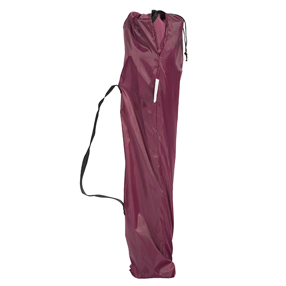 KIRKJUBØUR® "Solkatt" faltbarer Campingtisch weinrot