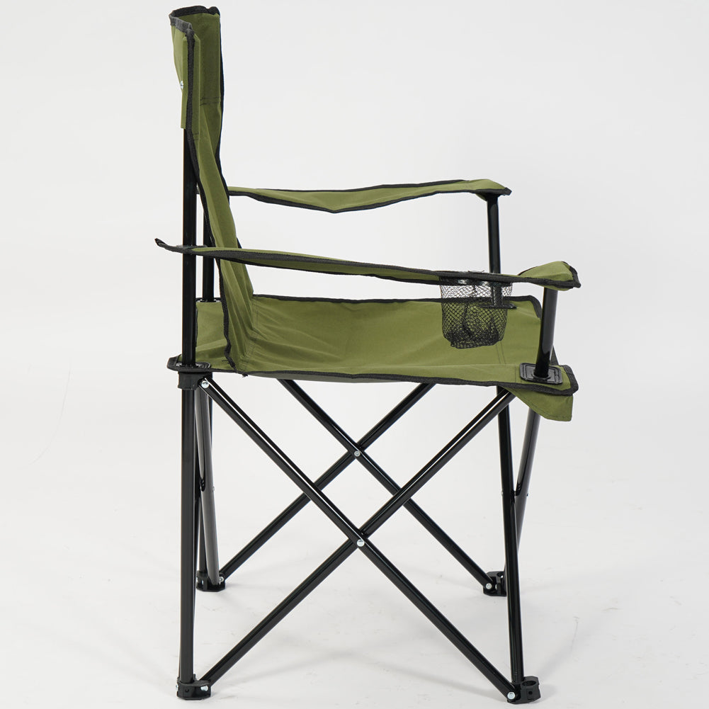 KIRKJUBØUR® "Njörd" Campingstuhl khaki