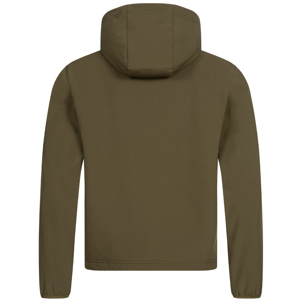 KIRKJUBØUR® "Hestur" Herren SOFTSHELLjacke 10.000 mm Wassersäule khaki braun