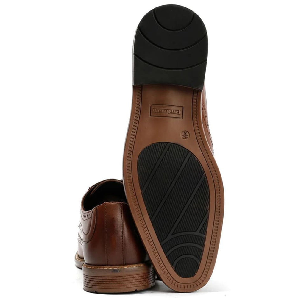 Lambretta Stockton Casual Herren Leder Schuhe tan LAM0069-L22