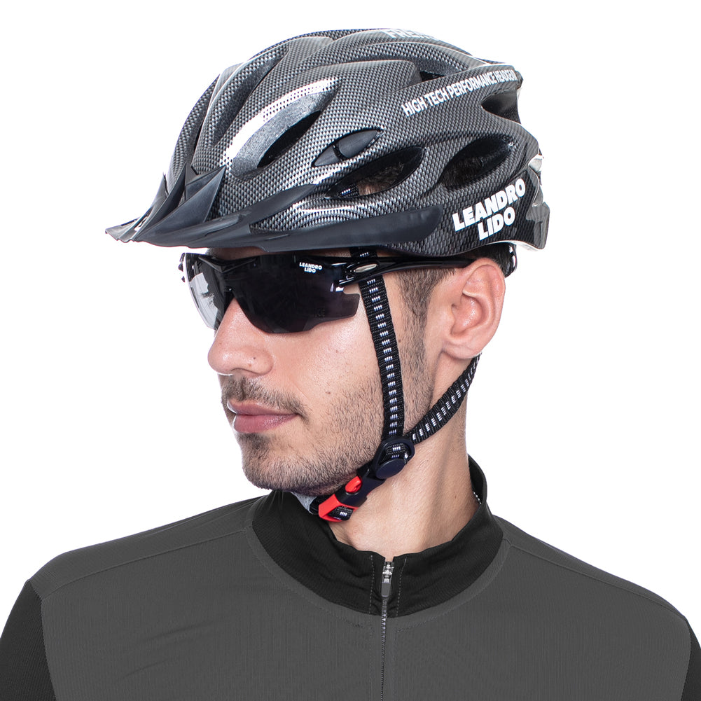 LEANDRO LIDO Casque de vÃ©lo Freno high tech performance noir