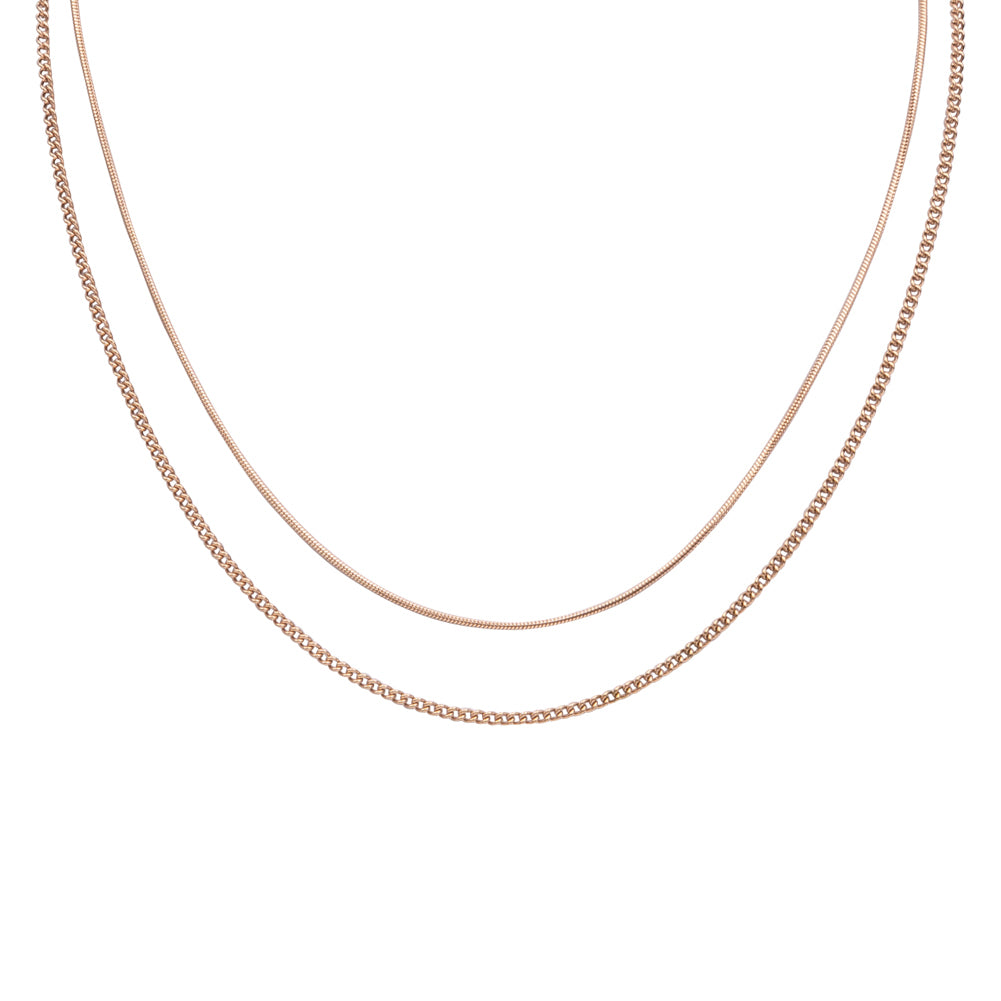 Lobstein & Söhne "Thilda" Damen Kette rose gold