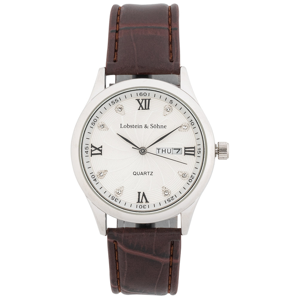 Lobstein & Söhne® "Augustus" Uhr braun