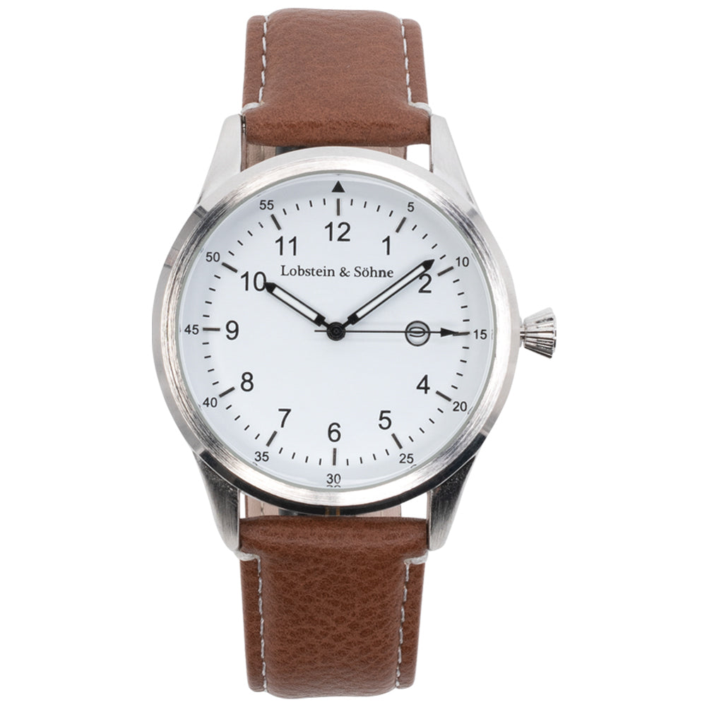 Lobstein & Söhne® "Gustav" Uhr braun