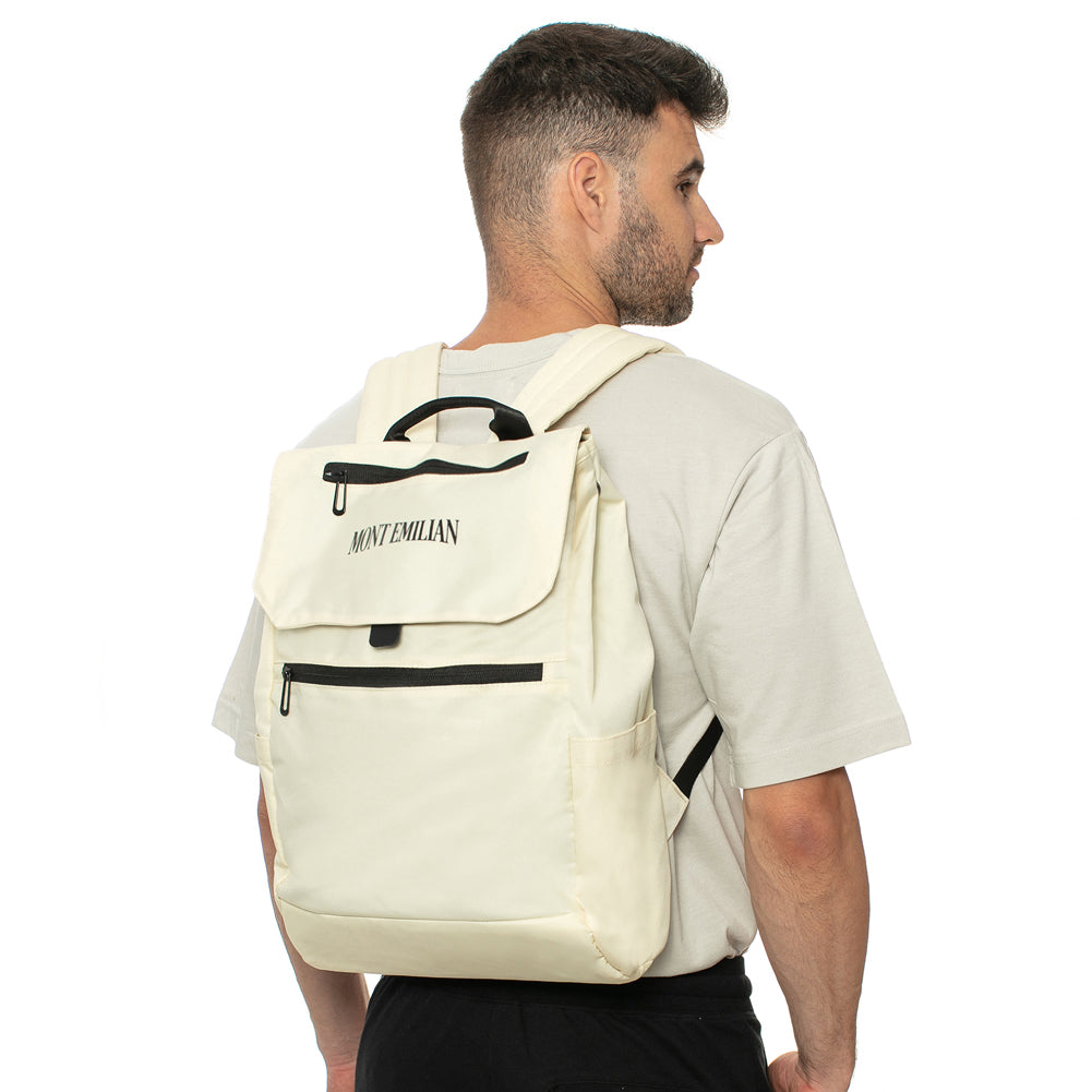 MONT EMILIAN "Brest" Sac Ã  dos beige