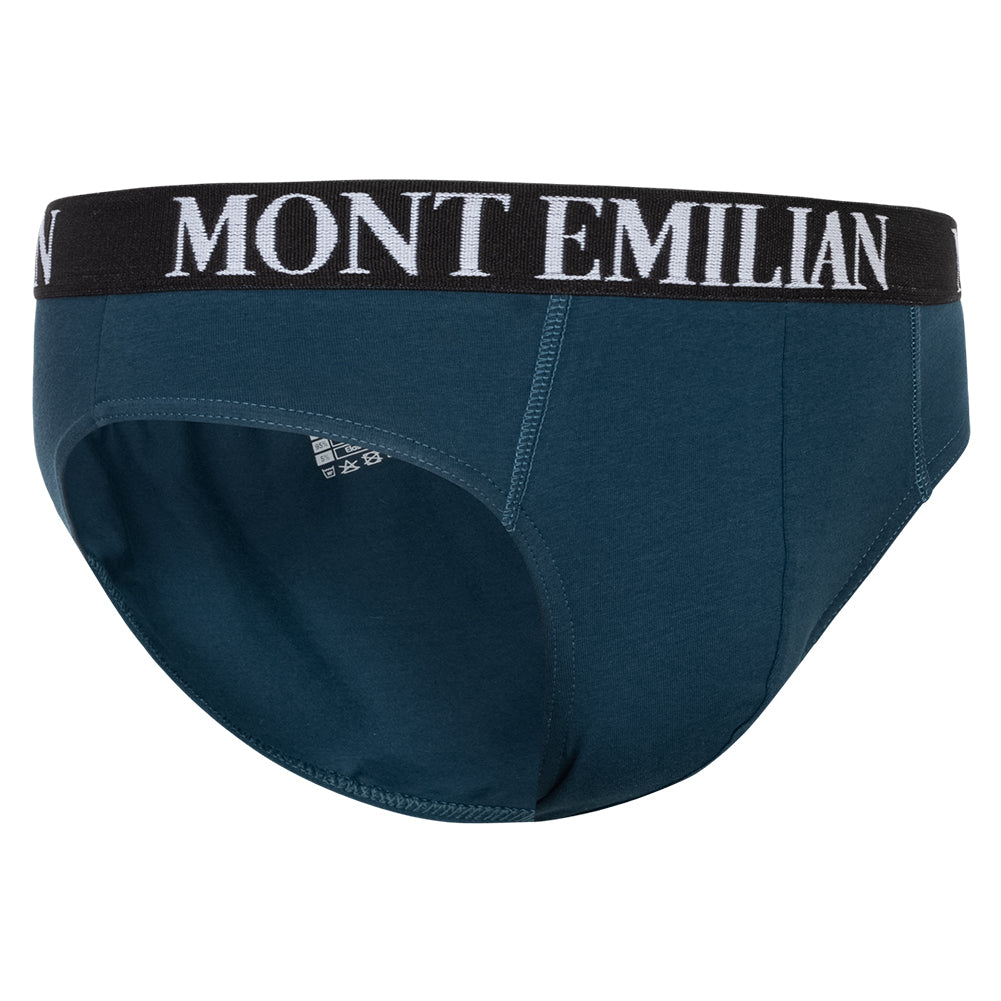 MONT EMILIAN "Avignon" Hommes Slip Lot de 3 marine
