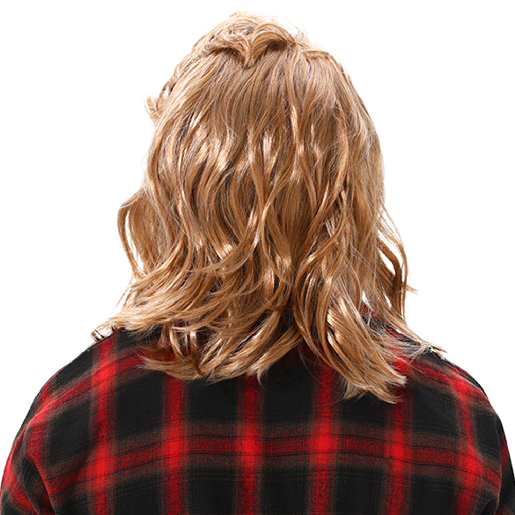 MAASKANTJE "Mongo" Retro Mullet Vokuhila Perücke blond