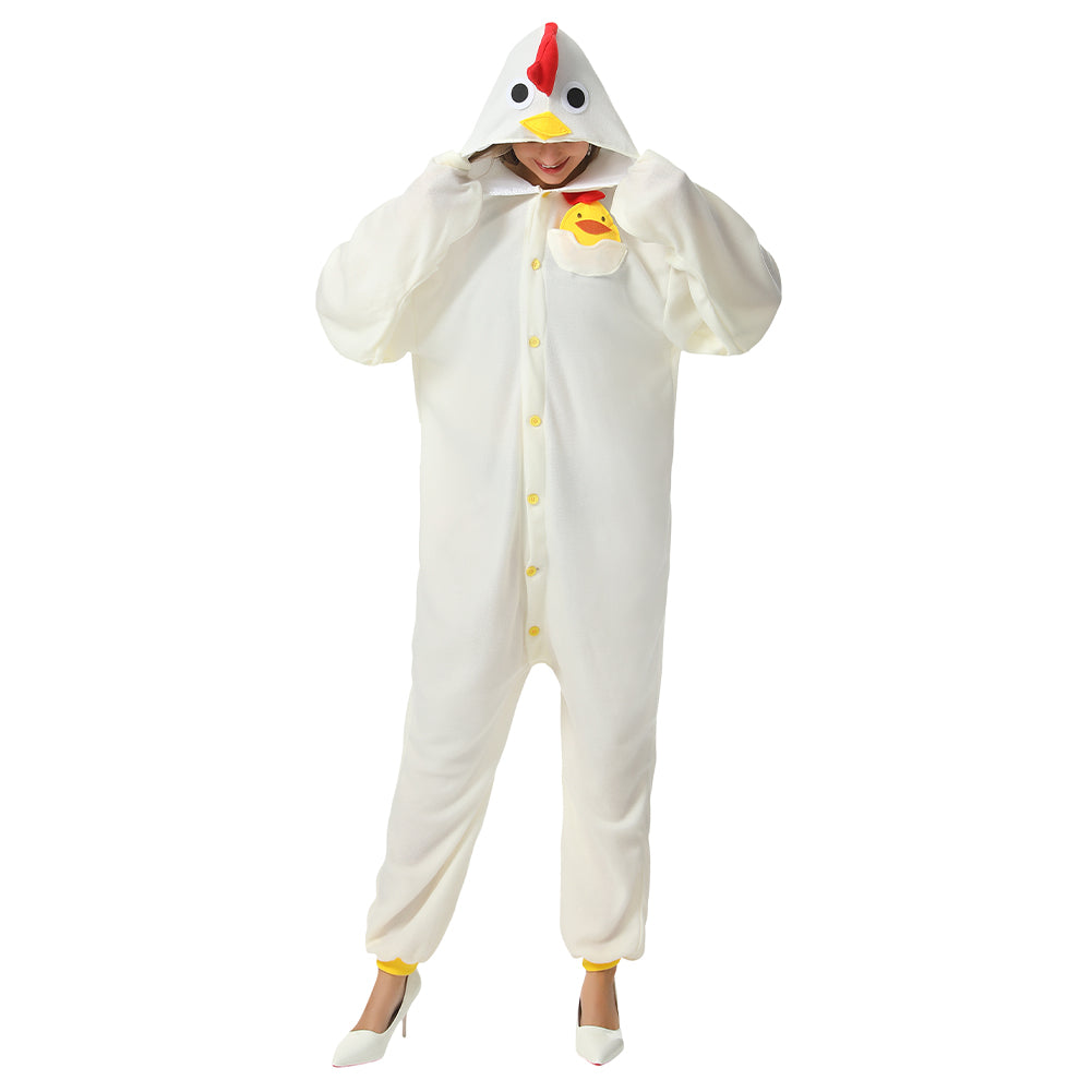 Huhn Jumpsuit Unisex Kostüm MIESEPETER®