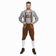 Trachtenset Herren Oktoberfest-Kostüm MIESEPETER® schwarz – M