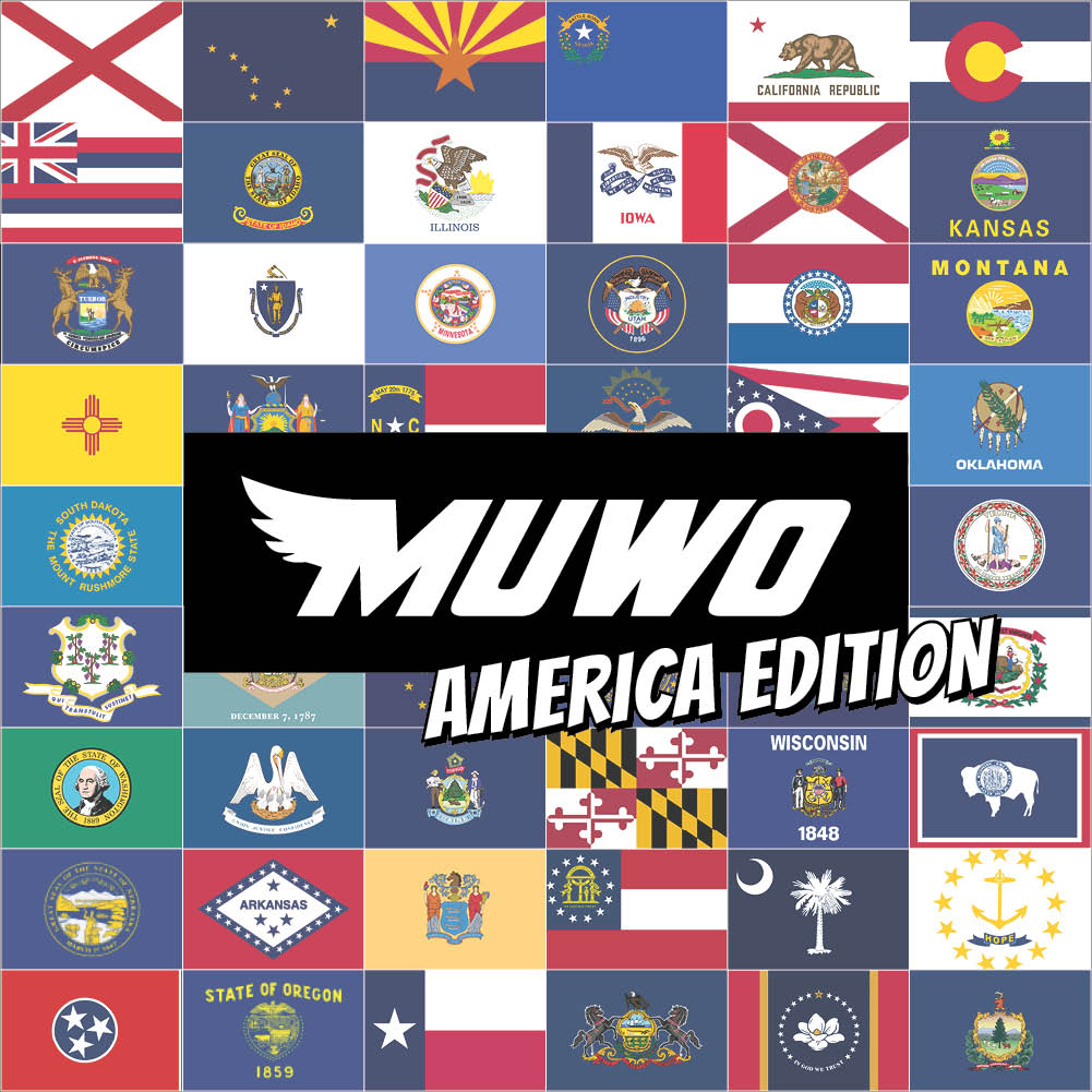 Wyoming MUWO "America Edition" Flagge 90x150cm