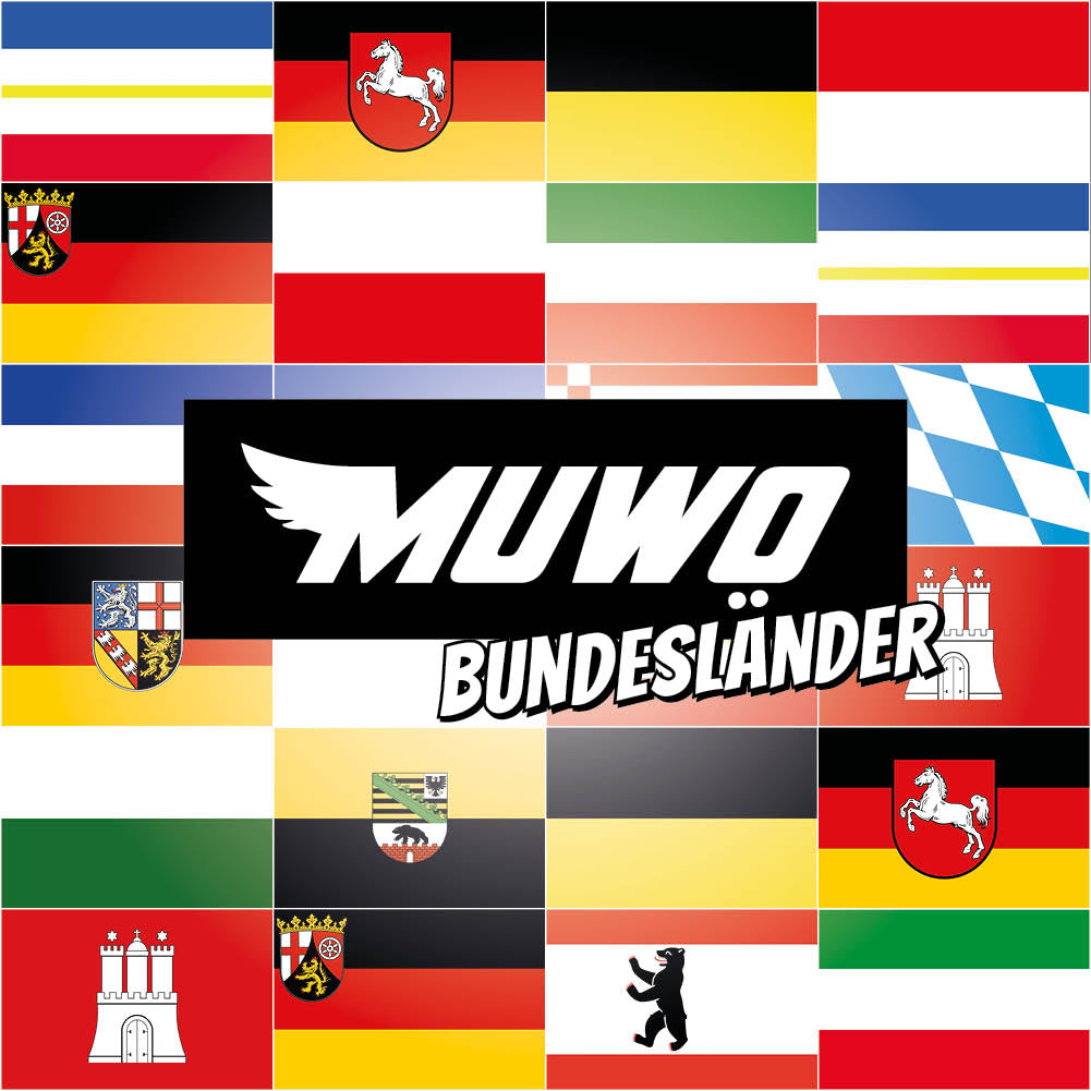 Mecklenburg-Vorpommern MUWO "Deutschland" Flagge 90x150cm
