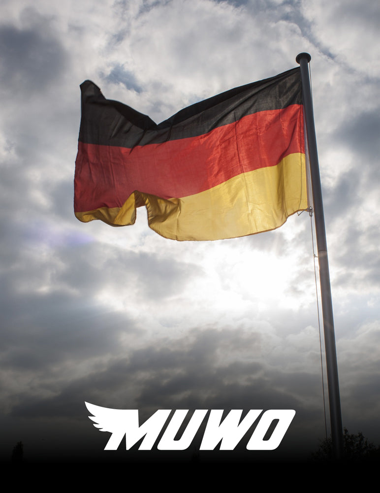 MUWO "Glory" MÃ¢t de drapeau 6,1 m avec piquet de sol argent