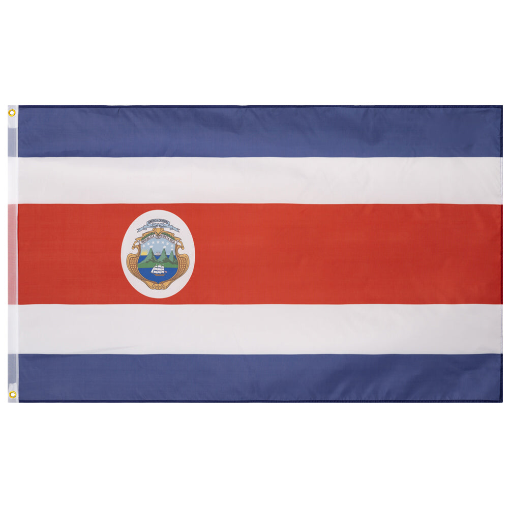 Costa Rica Drapeau MUWO "Nations Together" 90 x 150 cm