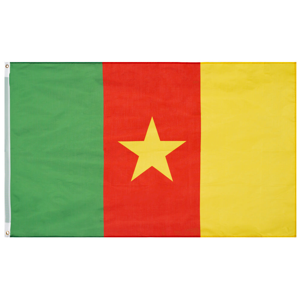 Cameroun Drapeau MUWO "Nations Together" 90 x 150 cm