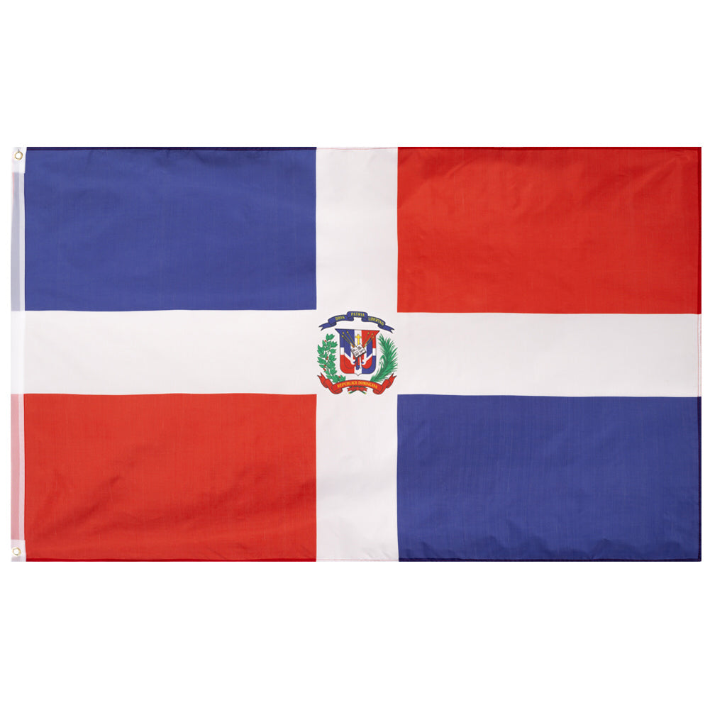 RÃ©publique dominicaine Drapeau MUWO "Nations Together" 90 x 150 cm