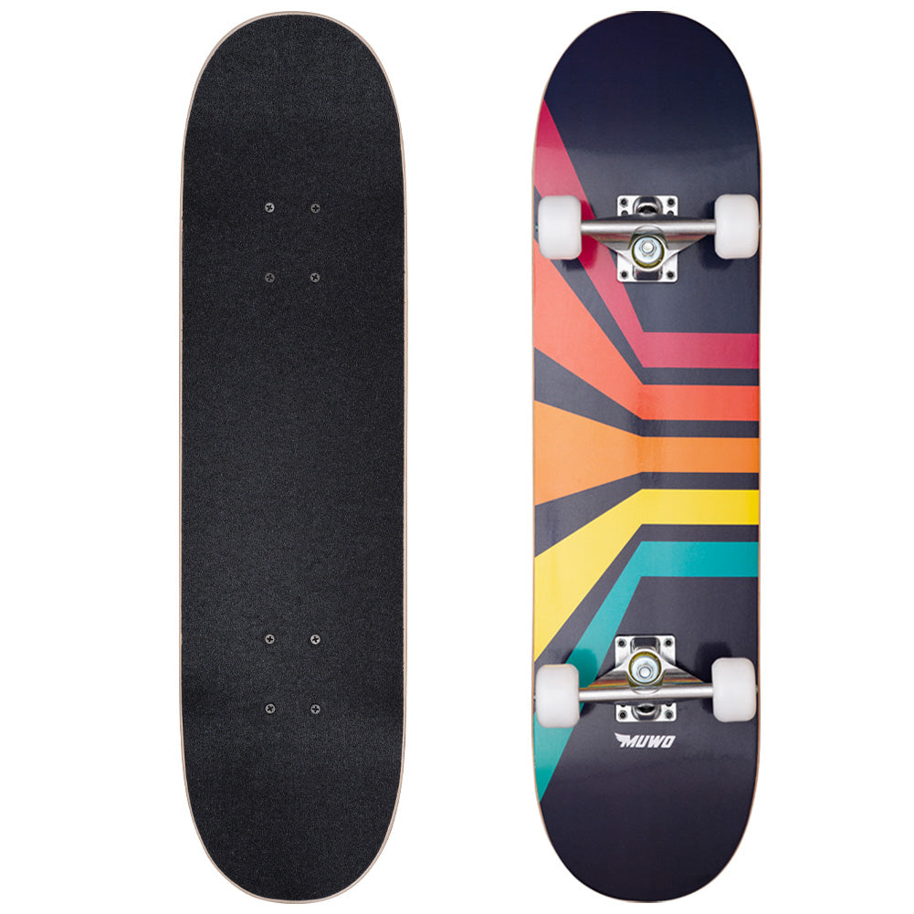 MUWO "Rainbow Corner" 7,875" Skateboard