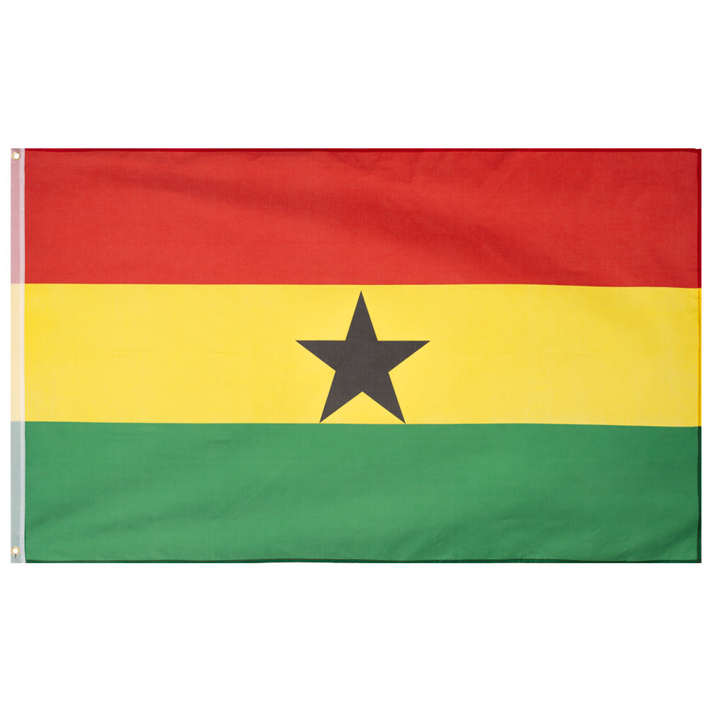 Ghana Drapeau MUWO "Nations Together" 90 x 150 cm