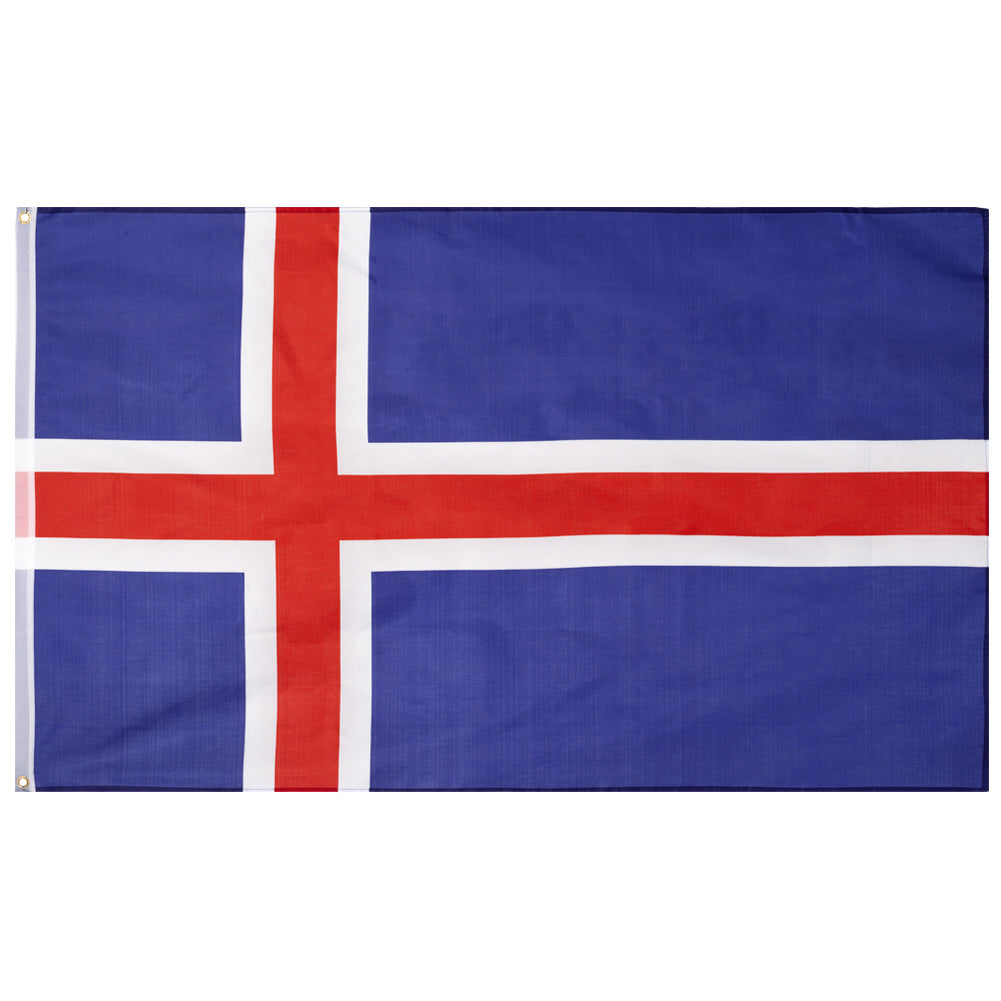 Islande Drapeau MUWO "Nations Together" 90 x 150 cm