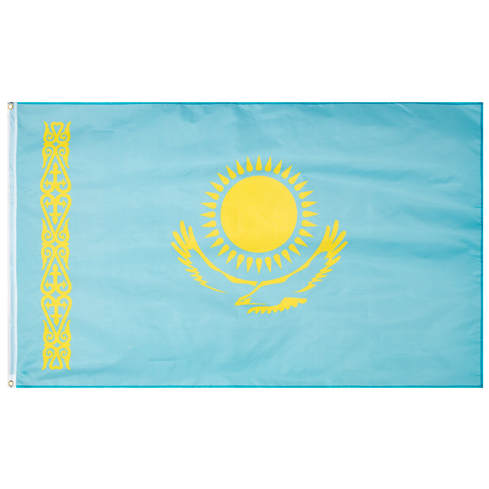 Kazakhstan Drapeau MUWO "Nations Together" 90 x 150 cm
