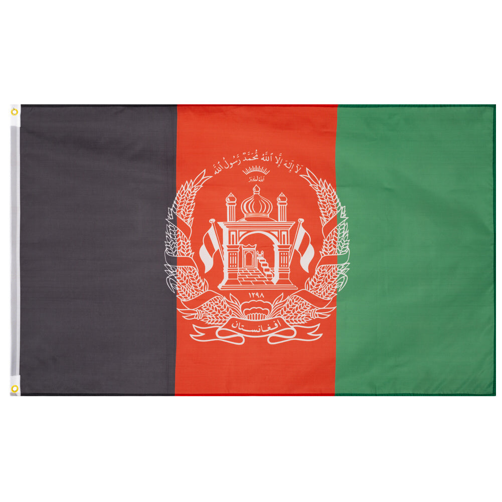 Afghanistan MUWO "Nations Together" Drapeau 90 x 150 cm