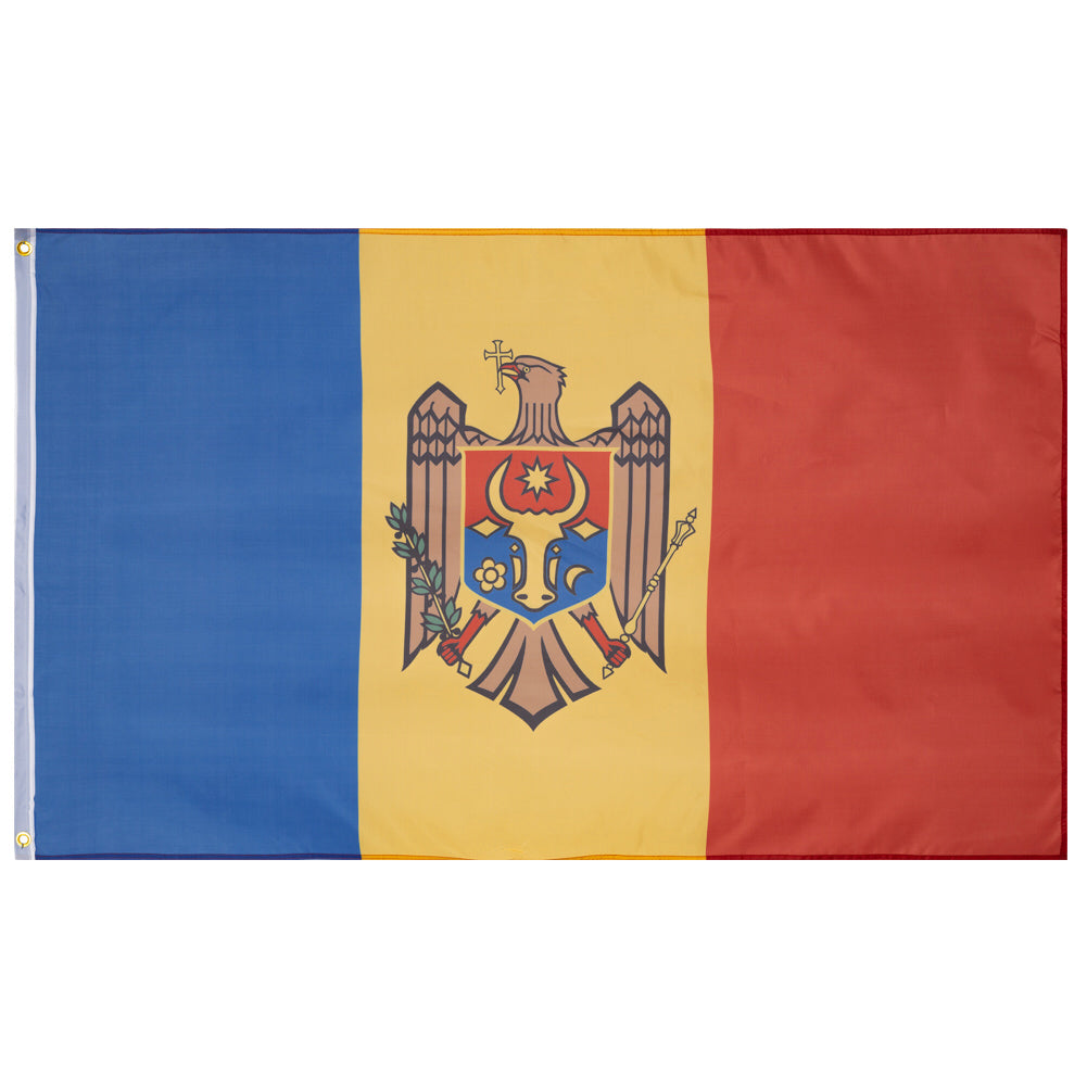 Moldavie Drapeau MUWO "Nations Together" 90 x 150 cm