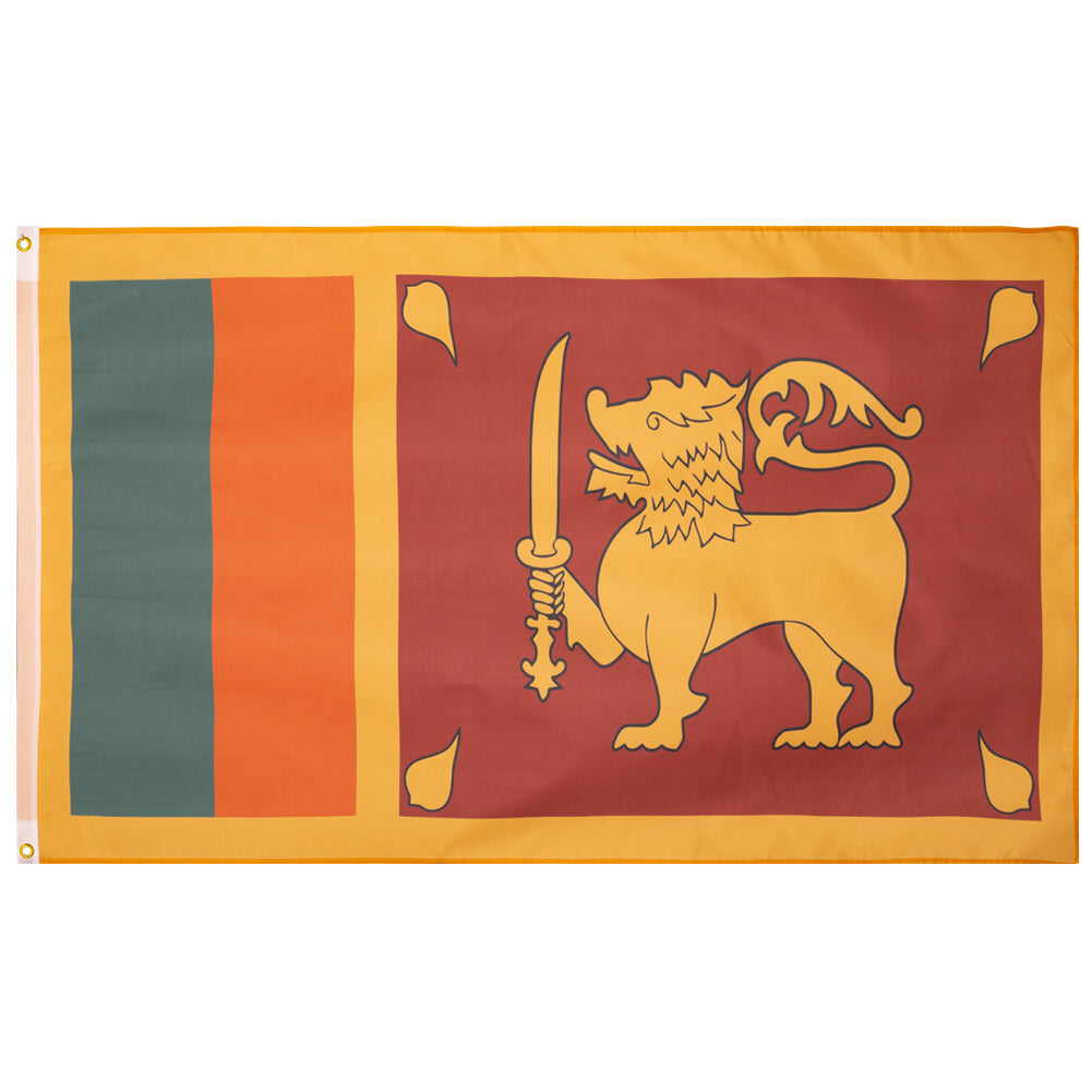 Sri Lanka Drapeau MUWO "Nations Together" 90 x 150 cm