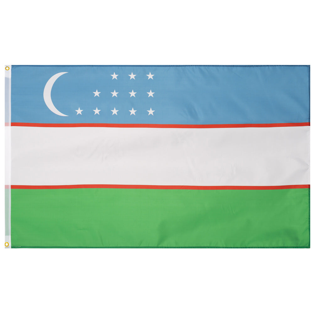 OuzbÃ©kistan Drapeau MUWO "Nations Together" 90 x 150 cm