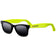 Zeus Lunettes de soleil noir noir / jaune fluo – Einheitsgröße
