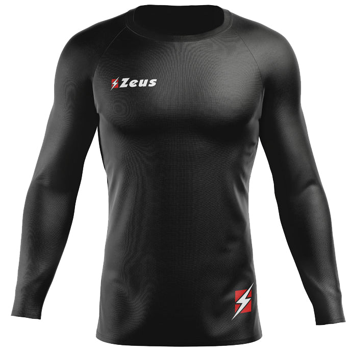 Zeus Fisiko Haut base-layer Haut de sport Ã  manches longues noir