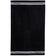 Zeus Drap de bain en coton 155 x 100 cm noir – Einheitsgröße