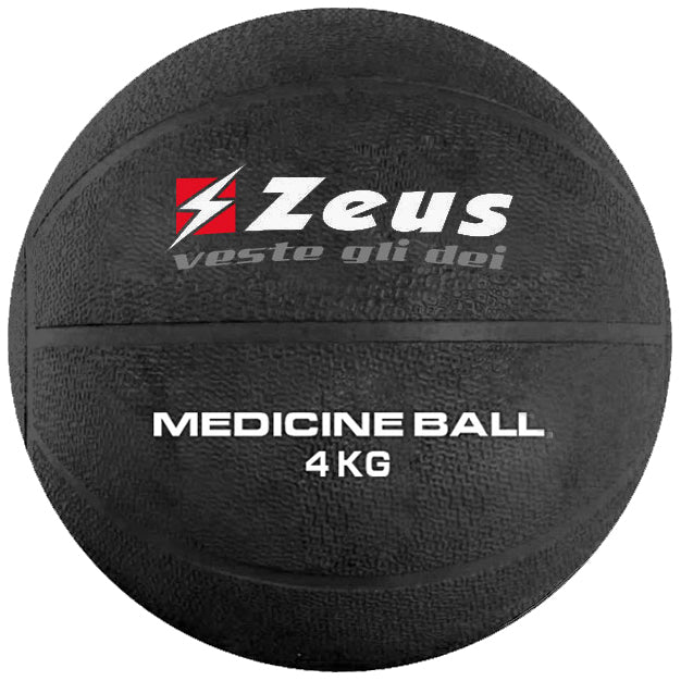 Zeus MÃ©dicine-ball 4 kg noir
