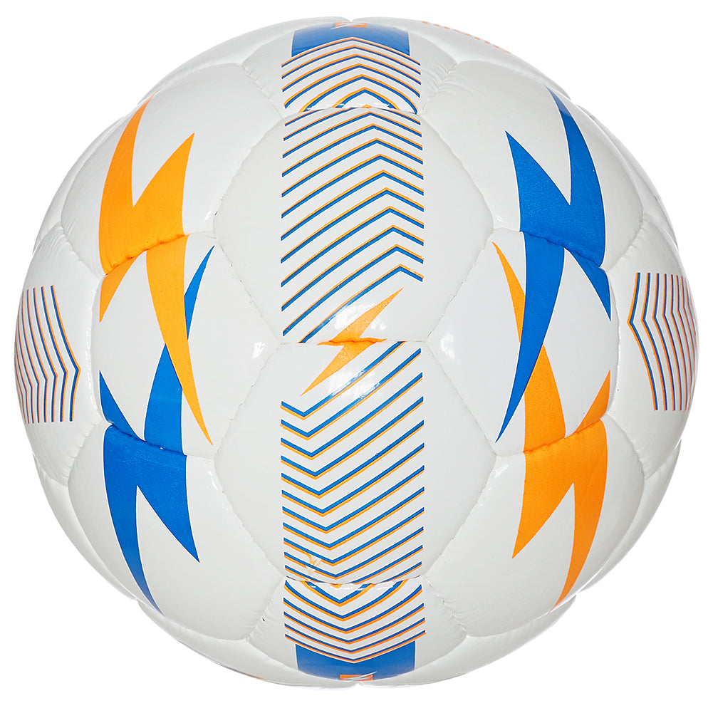 Zeus Pallone Tuono Ballon de foot blanc royal blue