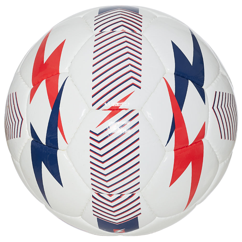 Zeus Pallone Tuono Ballon de foot blanc rouge