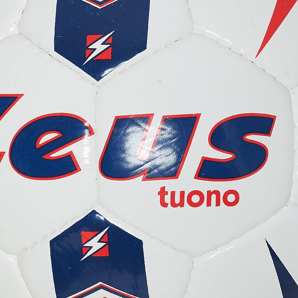 Zeus Pallone Tuono Ballon de foot blanc rouge