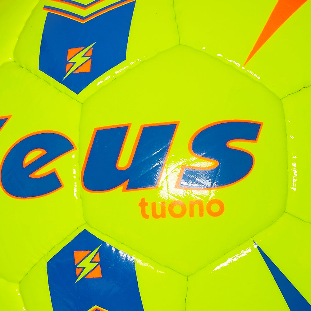 Zeus Pallone Tuono Ballon de foot jaune royal blue