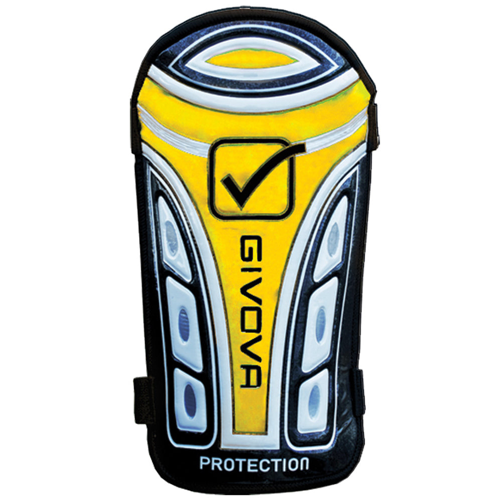 Givova protÃ¨ge-tibias "Parastinco Protection" noir / jaune