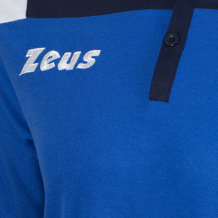 Zeus Vesuvio Hommes Polo royal blue