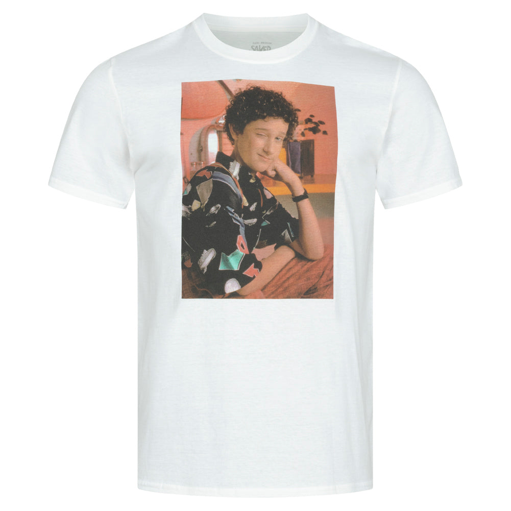SAVED BY THE BELL Screech Herren T-Shirt POMTS296WHT