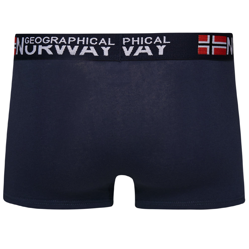 Geographical Norway Herren Boxershorts 3er-Pack navy Pack-3-Navy