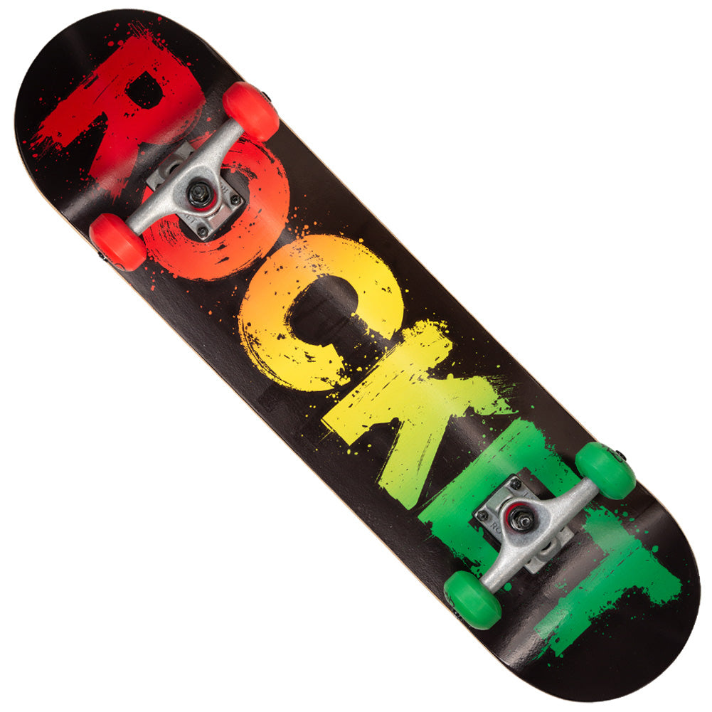 Rocket Rasta Fade 8" Skate-board RKT-COM-1535