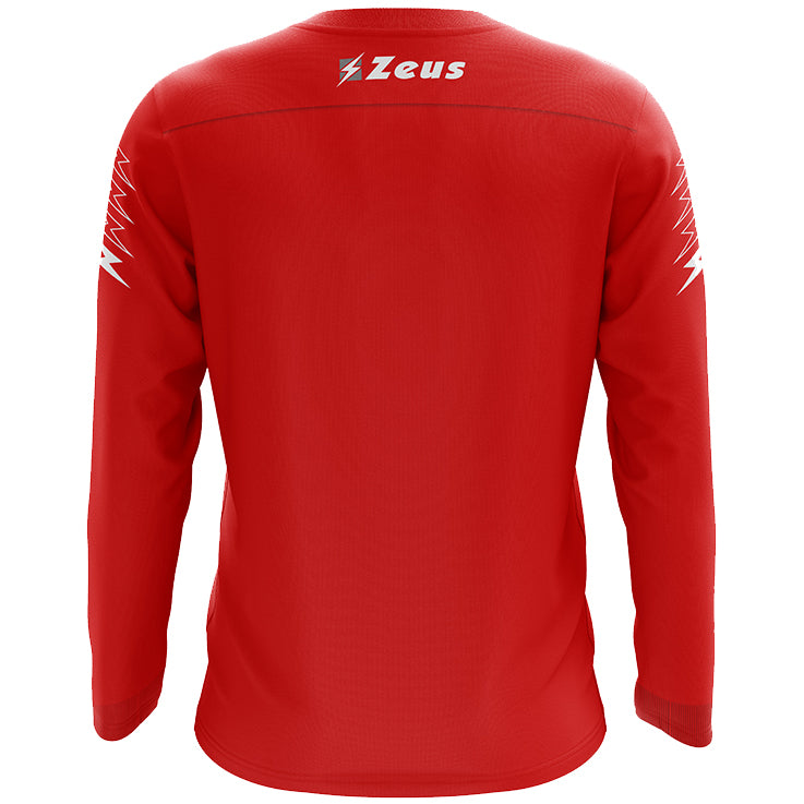 Zeus Enea Sweat-shirt d'entraÃ®nement rouge