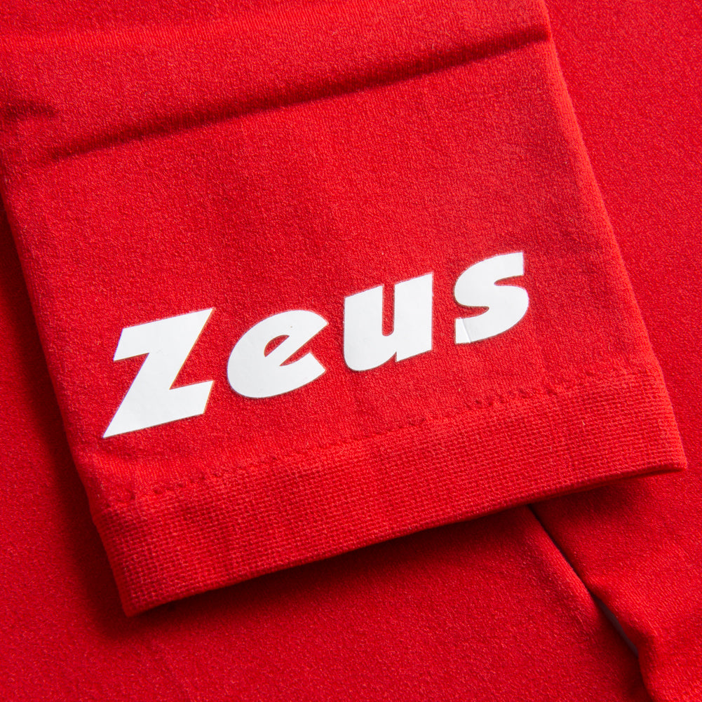 Zeus Couvre bras Manchettes de compression Ã©lastiques rouge