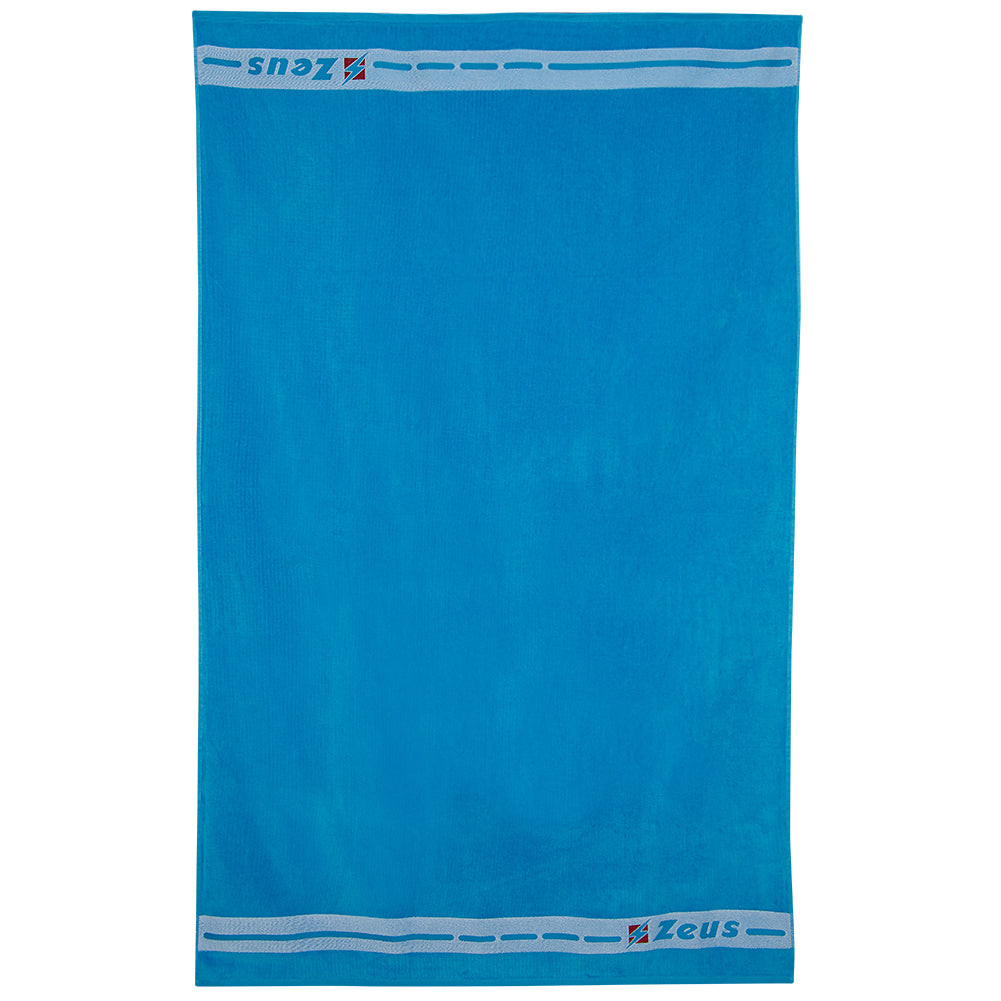 Zeus Drap de bain en coton 155 x 100 cm bleu